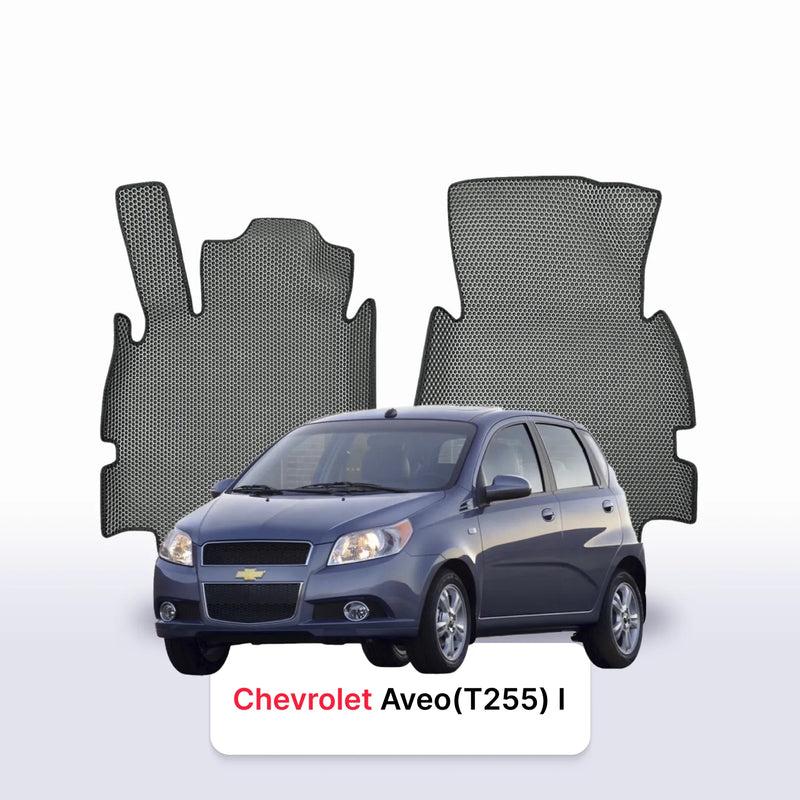 EVA auto paklāji Chevrolet Aveo(T255) 1 paaudze 2005-2012 gads HEČBEKS 5 durvju