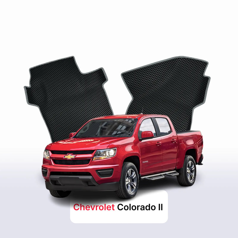 EVA auto paklāji Chevrolet Colorado 2 paaudze 2011-2024 gads PICK-UP z double cabin