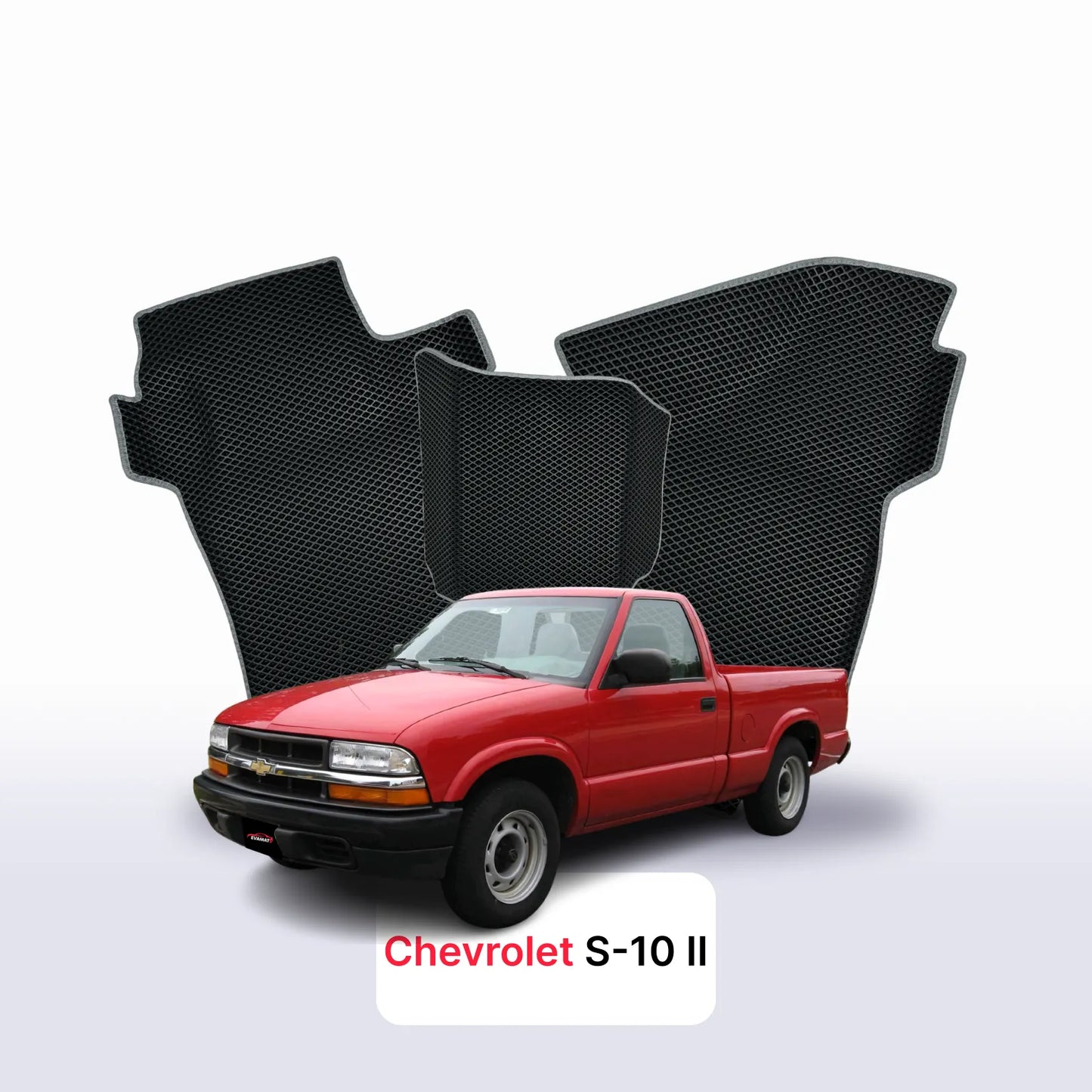 EVA auto paklāji Chevrolet S-10 2 paaudze 1993-2004 gads Pick-Up single cabin