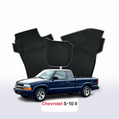 EVA auto paklāji Chevrolet S-10 2 paaudze 1993-2004 gads Pick-Up one-and-half cabin