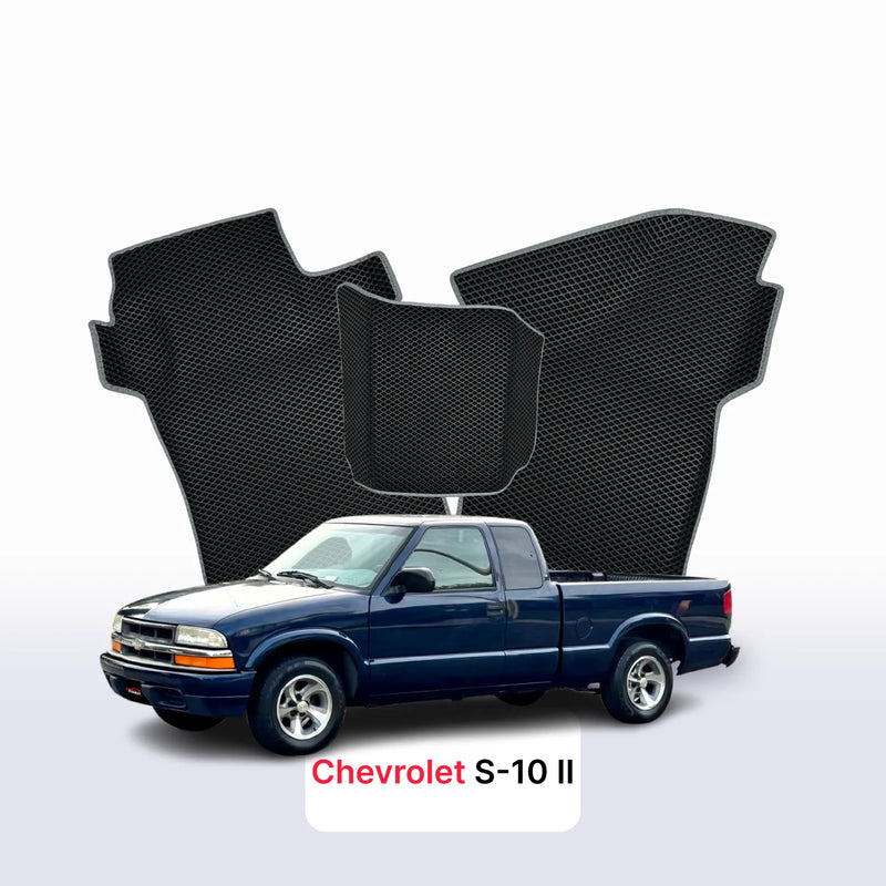 EVA auto paklāji Chevrolet S-10 2 paaudze 1993-2004 gads Pick-Up one-and-half cabin