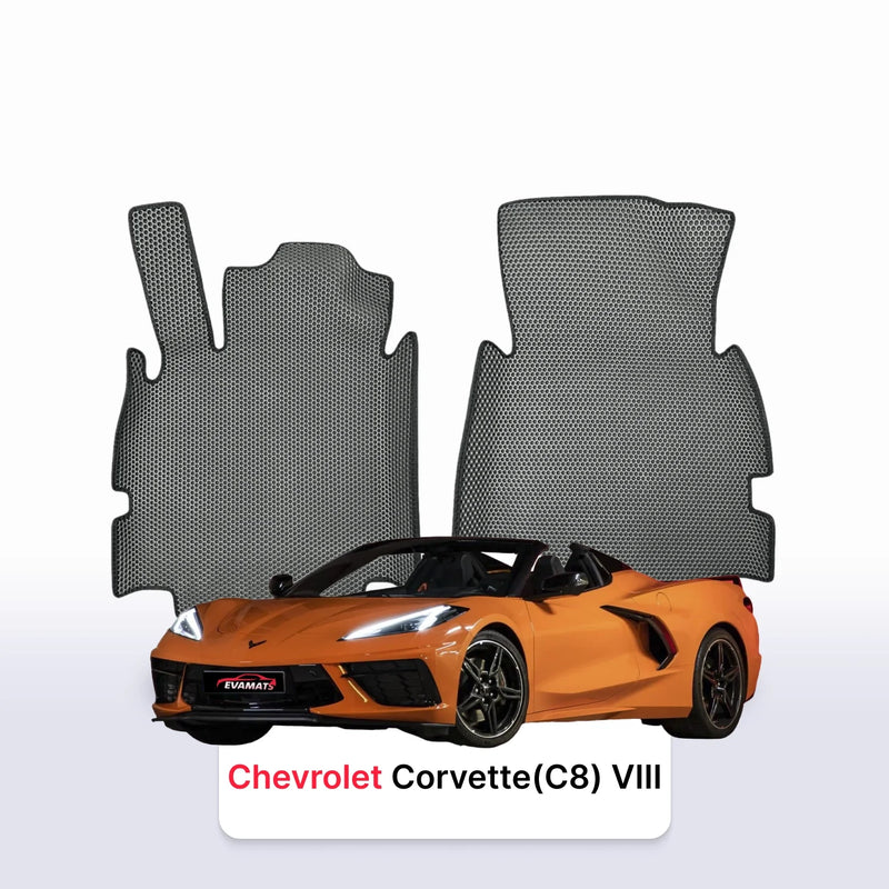 EVA auto paklāji Chevrolet Corvette(C8) 8 paaudze 2020-2028 gads KABRIOLETS