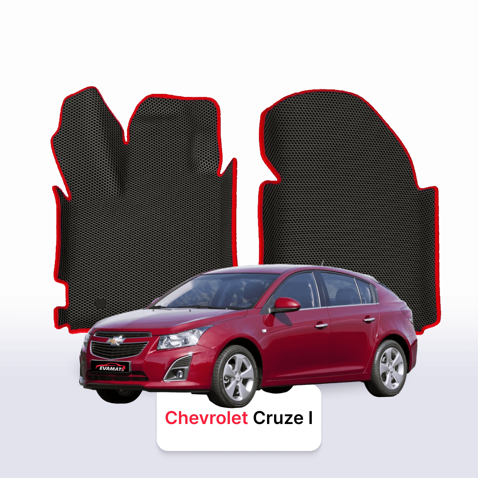 EVA auto paklāji Chevrolet Cruze 1 paaudze 2008-2016 gads HEČBEKS 5 durvju