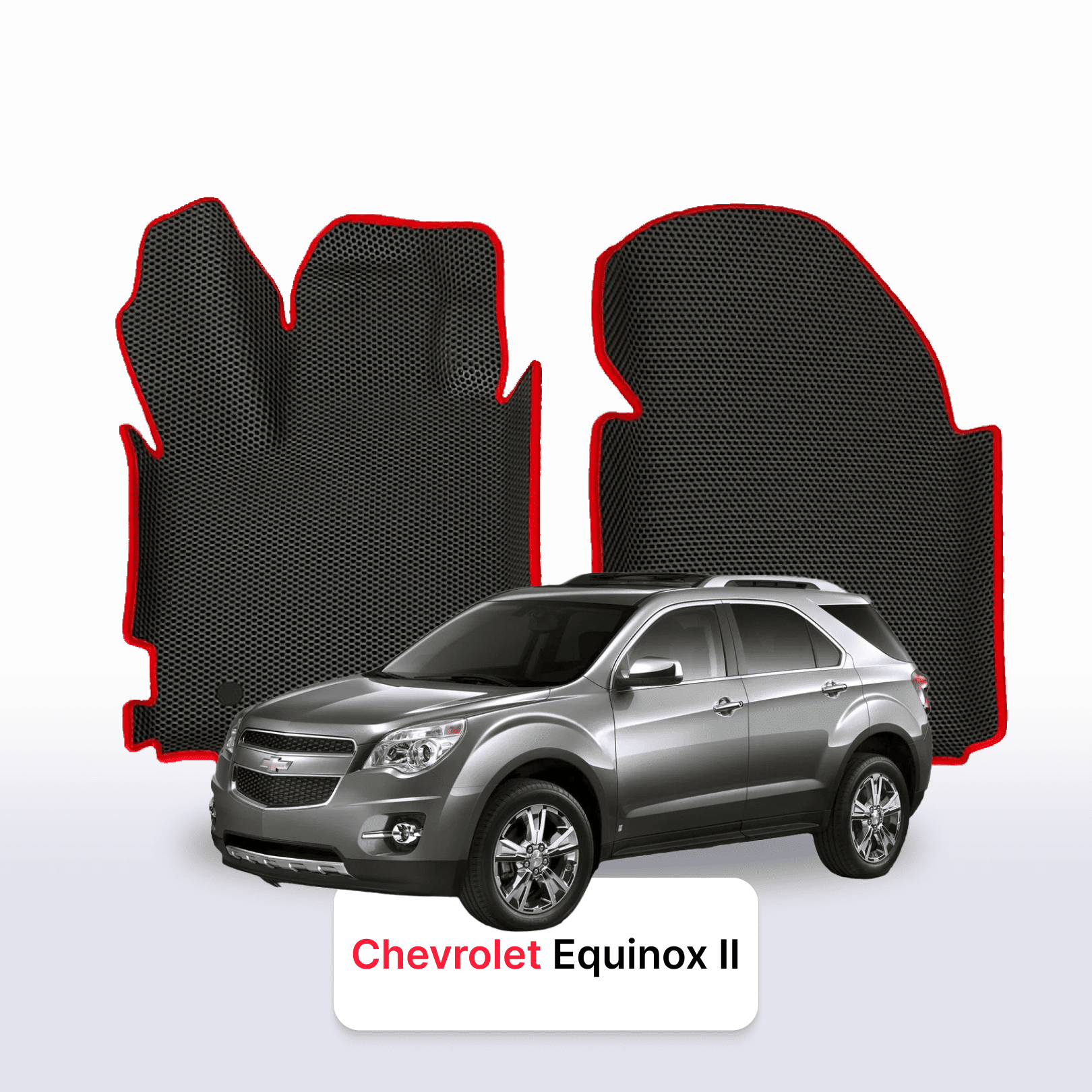 EVA auto paklāji Chevrolet Equinox 2 paaudze 2009-2017 gads SUV
