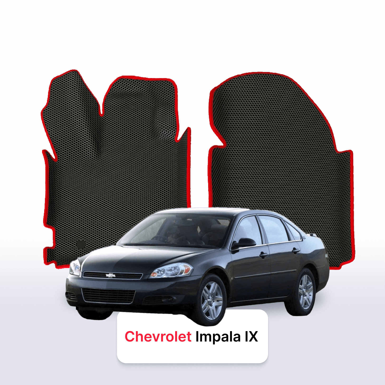 EVA auto paklāji Chevrolet Impala 9 paaudze 2006-2016 gads SEDANS
