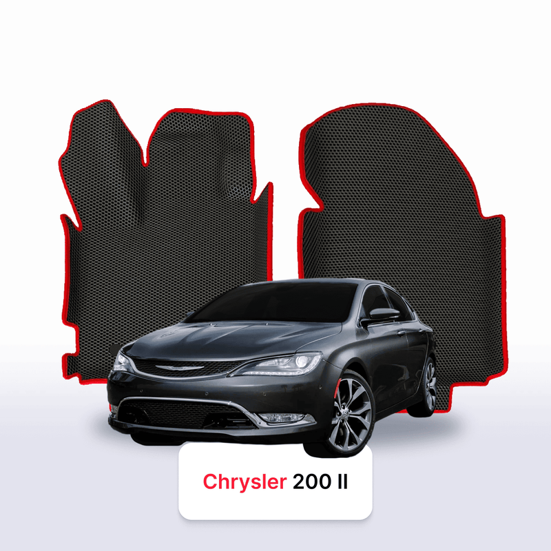 EVA auto paklāji Chrysler 200 2 paaudze 2014-2017 gads SEDANS