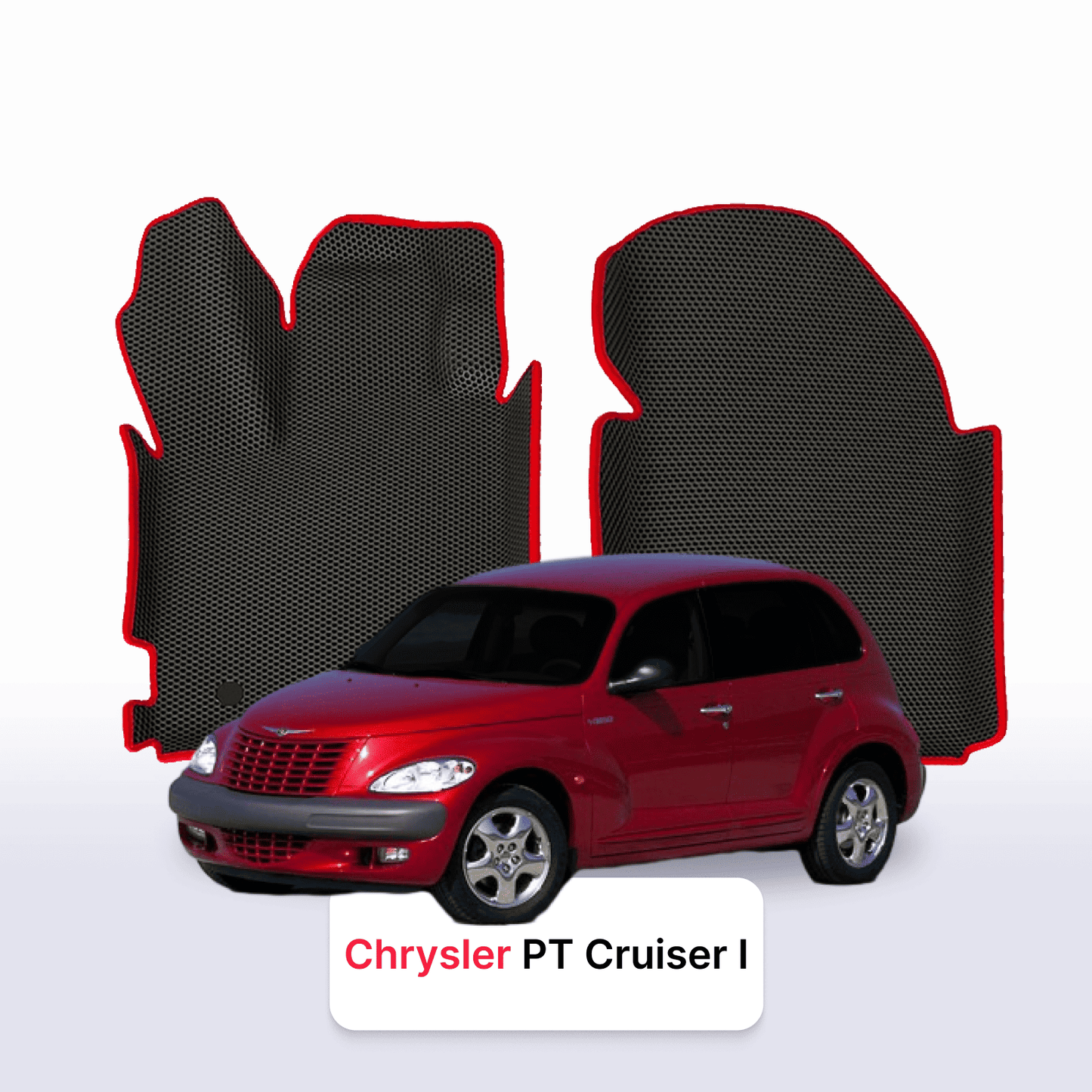 EVA auto paklāji Chrysler PT Cruiser 1 paaudze 2000-2010 gads MINIVENS
