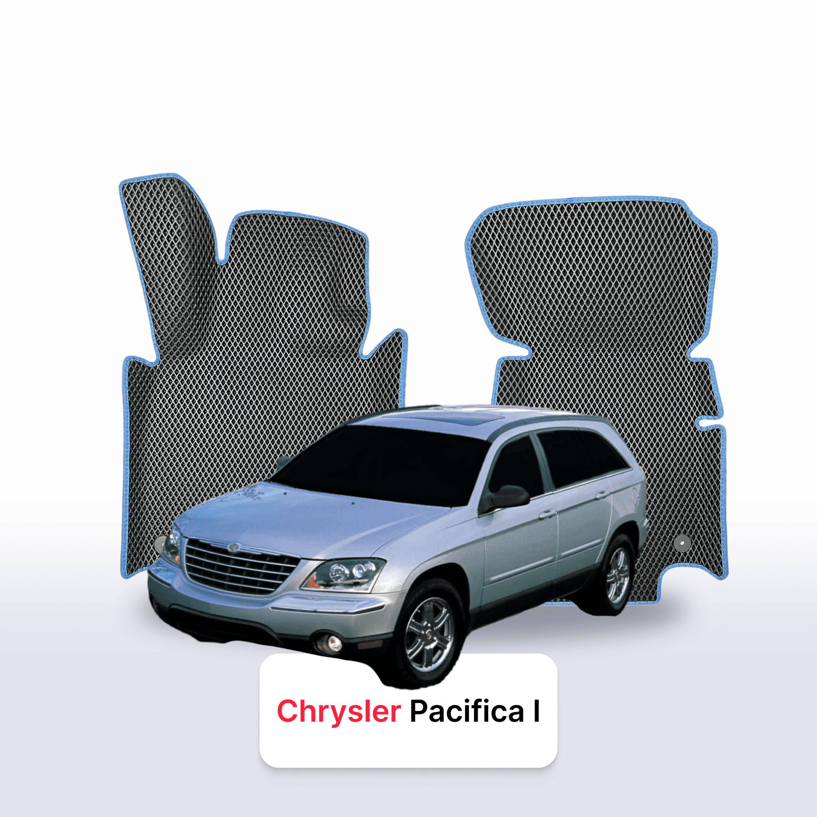EVA auto paklāji Chrysler Pacifica(CS) 1 paaudze 2003-2008 gads SUV