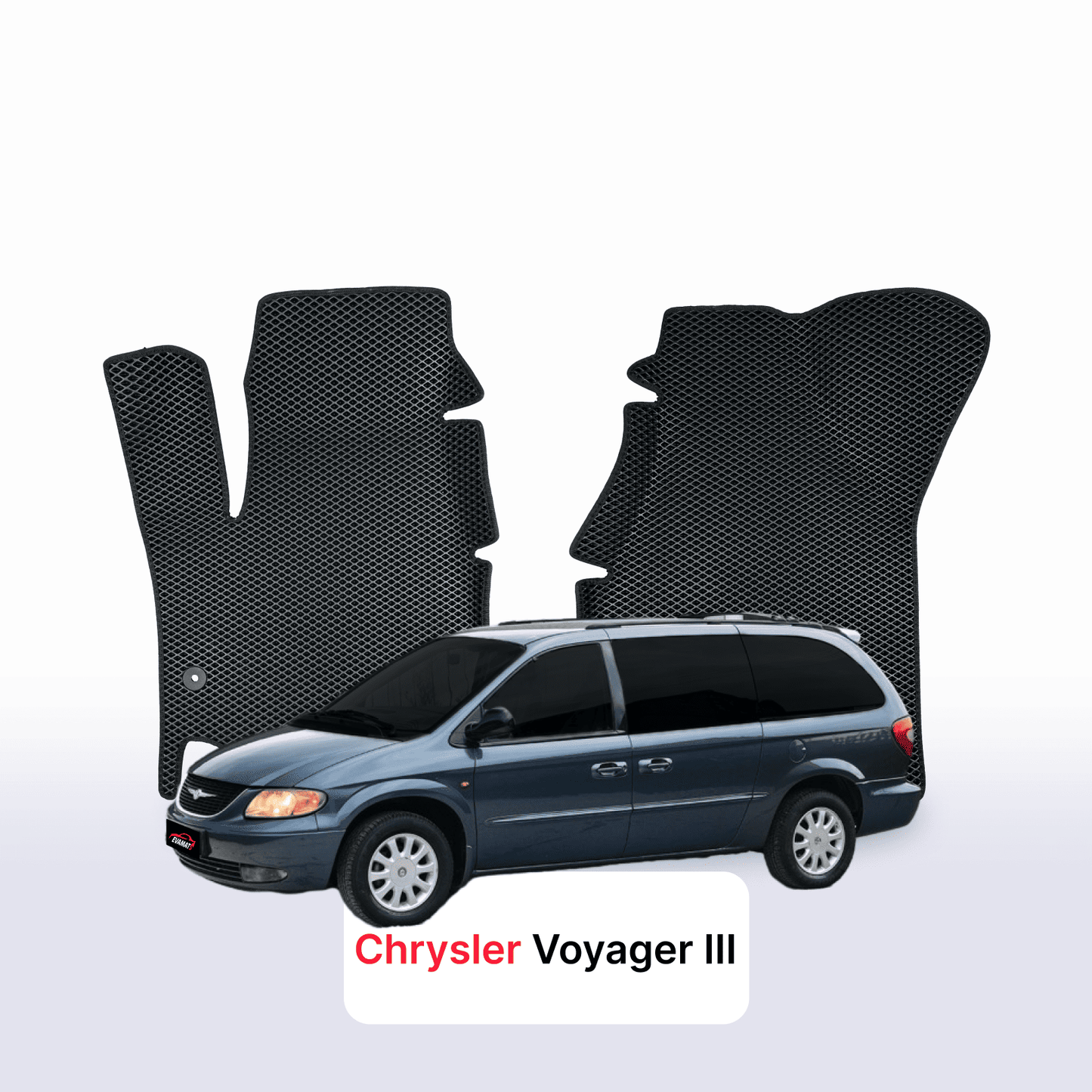 EVA auto paklāji Chrysler Voyager 3 paaudze 1995-2001 gads MINIVENS