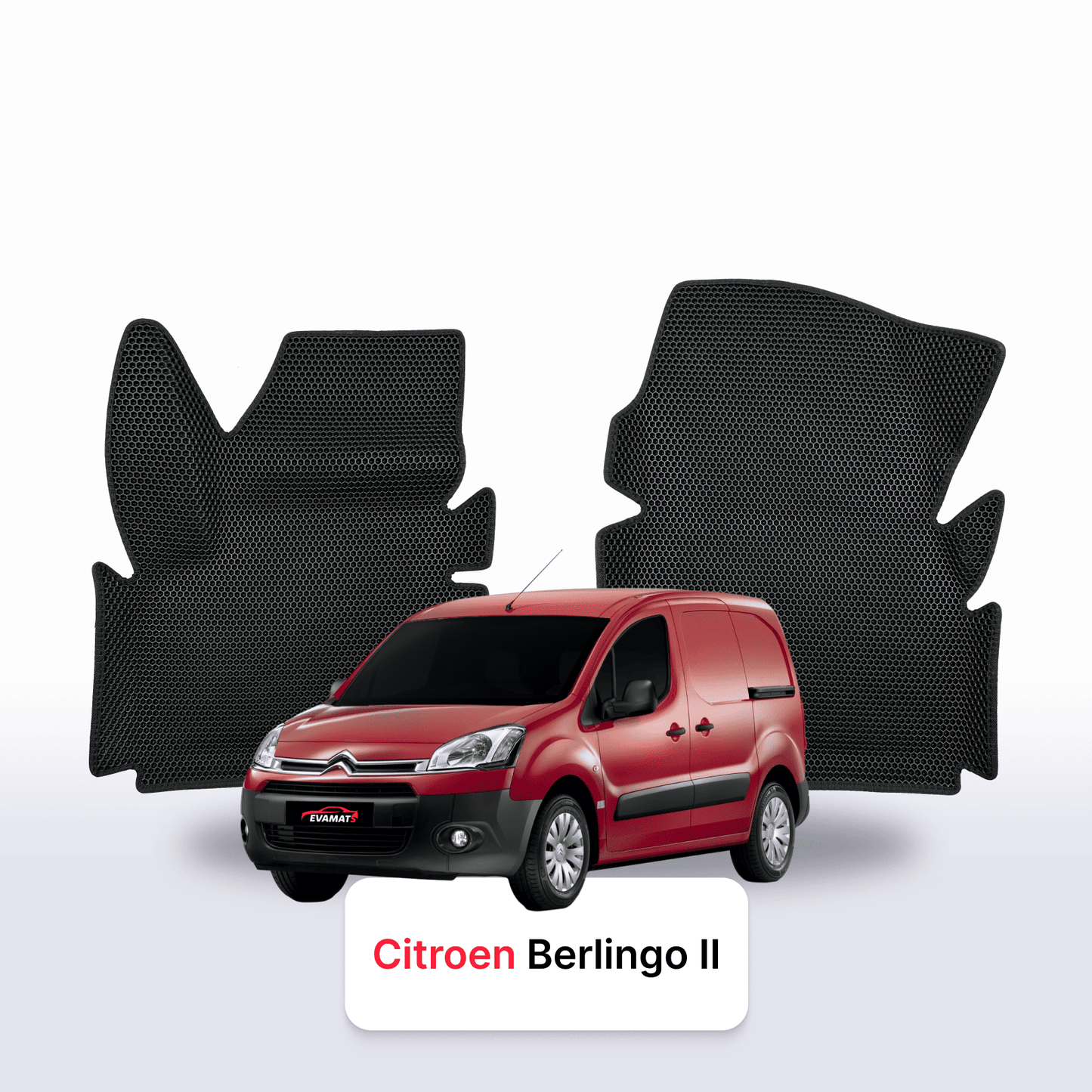 EVA auto paklāji Citroen Berlingo 2 paaudze 2008-2018 gads FURGONS