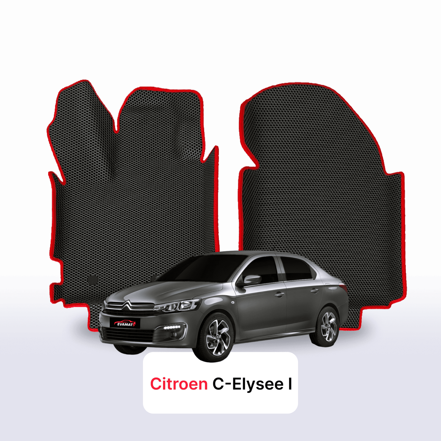 EVA auto paklāji Citroen C-Elysee 2 paaudze 2012-2022 gads SEDANS