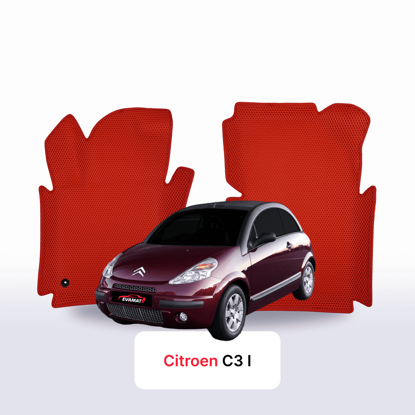 EVA auto paklāji Citroen C3 1 paaudze 2002-2009 gads KABRIOLETS