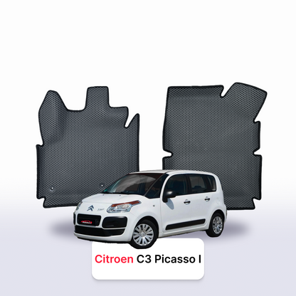 EVA auto paklāji Citroen C3 Picasso 1 paaudze 2009-2017 gads MINIVENS