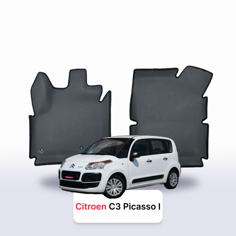 EVA auto paklāji Citroen C3 Picasso 1 paaudze 2009-2017 gads MINIVENS