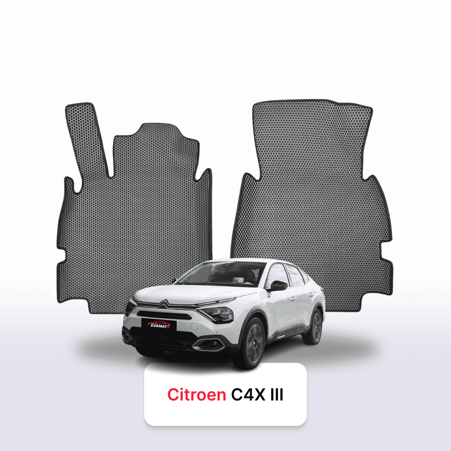 EVA auto paklāji Citroen C4X III gen 2020-2028 gads SEDANS + EVA papēža paliktnis