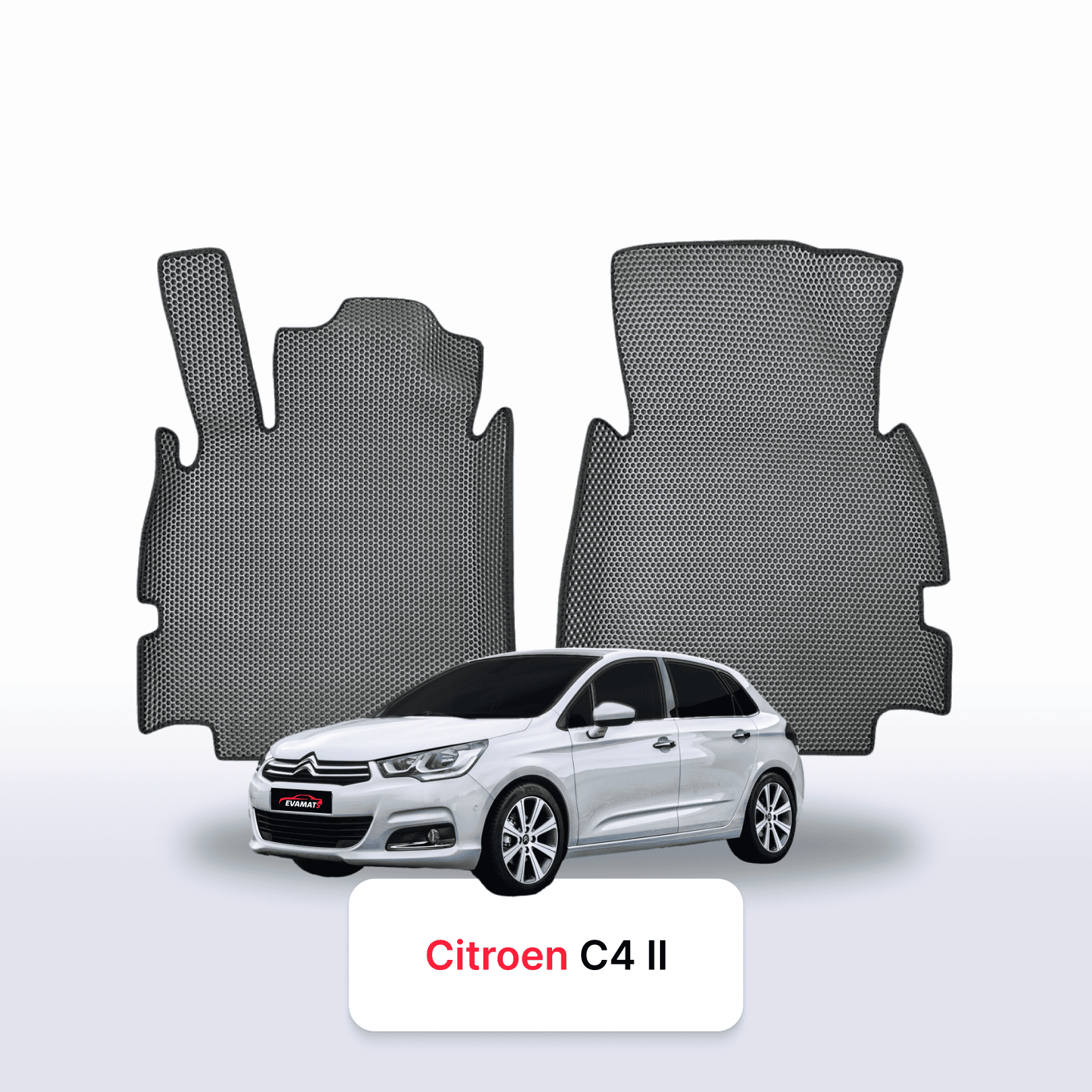 EVA auto paklāji Citroen C4 2 paaudze 2010-2018 gads HEČBEKS 5 durvju