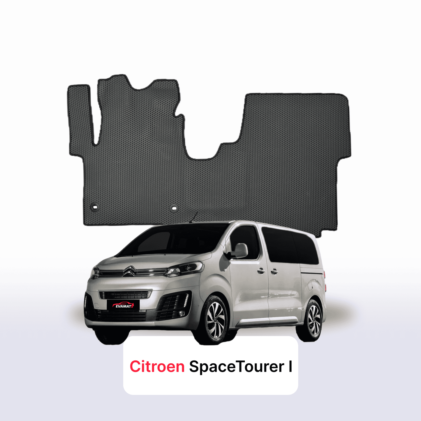 EVA auto paklāji Citroen SpaceTourer I gen 2016-2028 gads MINIVENS SHORT