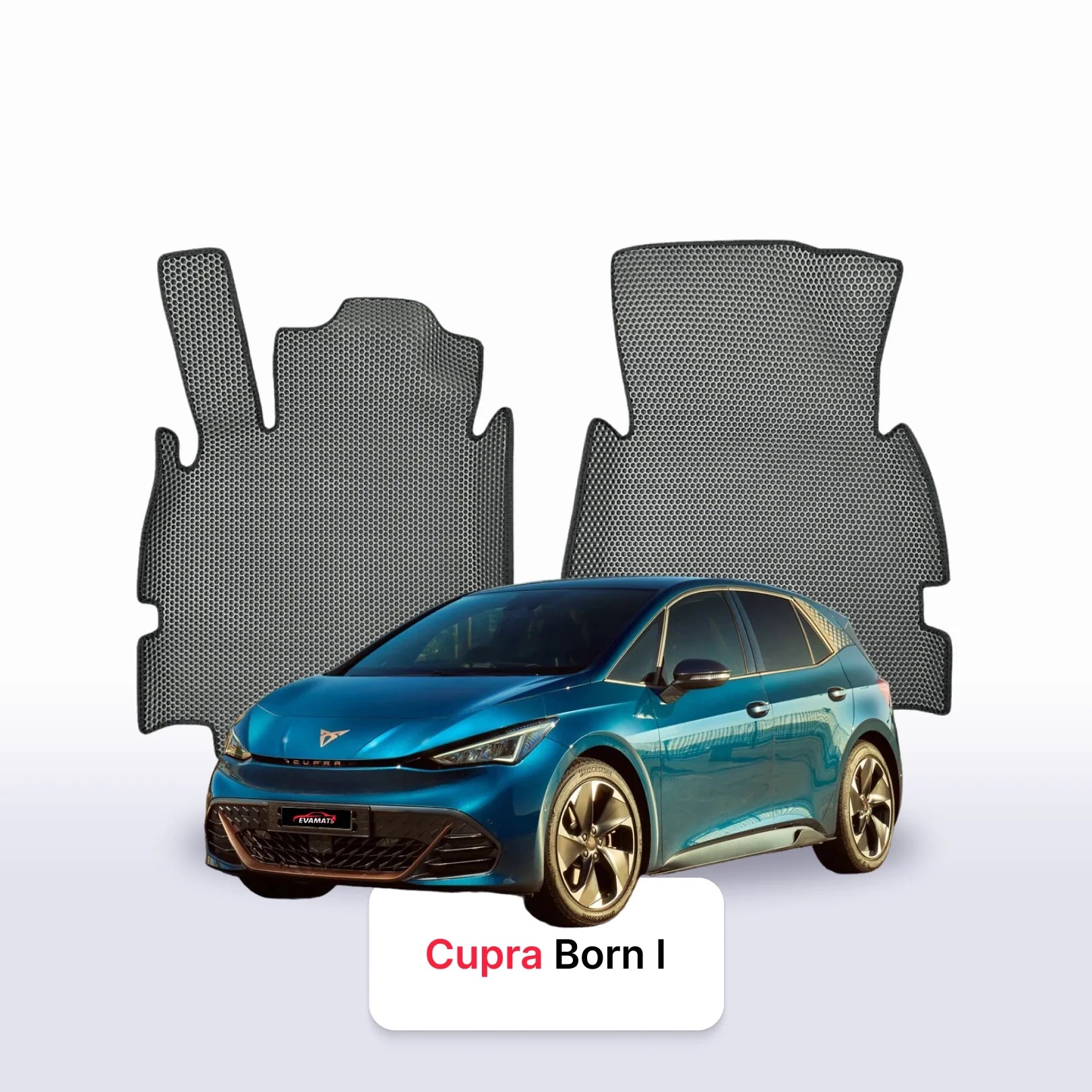 EVA auto paklāji Cupra Born 1 paaudze 2021-2028 gads Electric HEČBEKS 5 durvju
