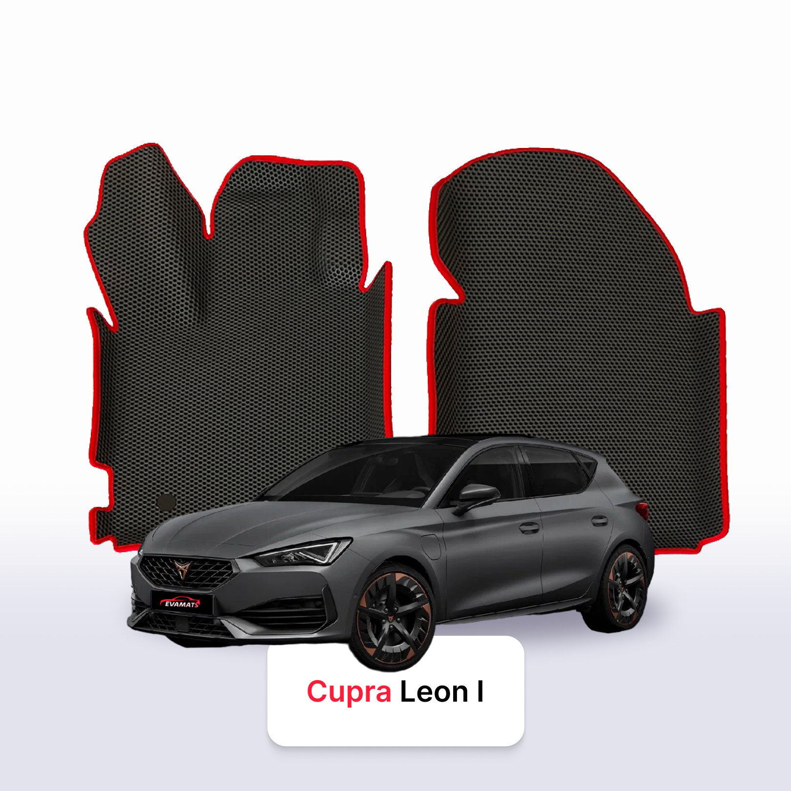 EVA auto paklāji Cupra Leon 1 paaudze 2020-2028 gads HEČBEKS 5 durvju