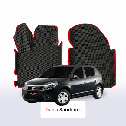 EVA auto paklāji Dacia Sandero 1 paaudze 2007-2012 gads HEČBEKS 5 durvju