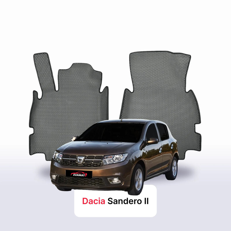 EVA auto paklāji Dacia Sandero 2 paaudze 2012-2020 gads HEČBEKS 5 durvju