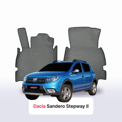 EVA auto paklāji Dacia Sandero Stepway 2 paaudze 2012-2020 gads HEČBEKS 5 durvju