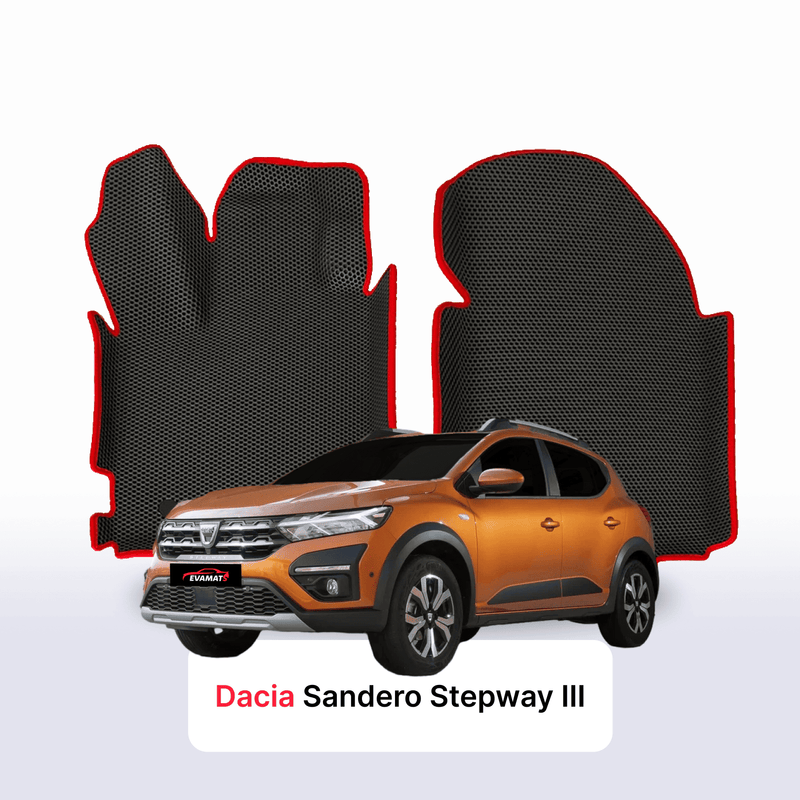 EVA auto paklāji Dacia Sandero Stepway 3 paaudze 2020-2028 gads HEČBEKS 5 durvju