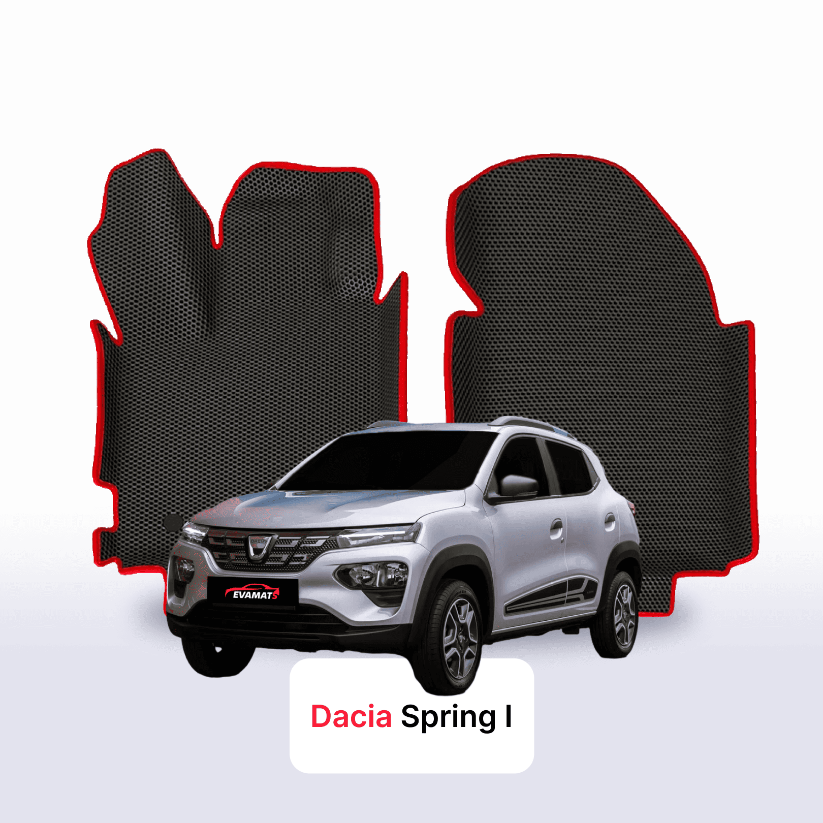 EVA auto paklāji Dacia Spring 1 paaudze 2021-2028 gads Electric HEČBEKS 5 durvju