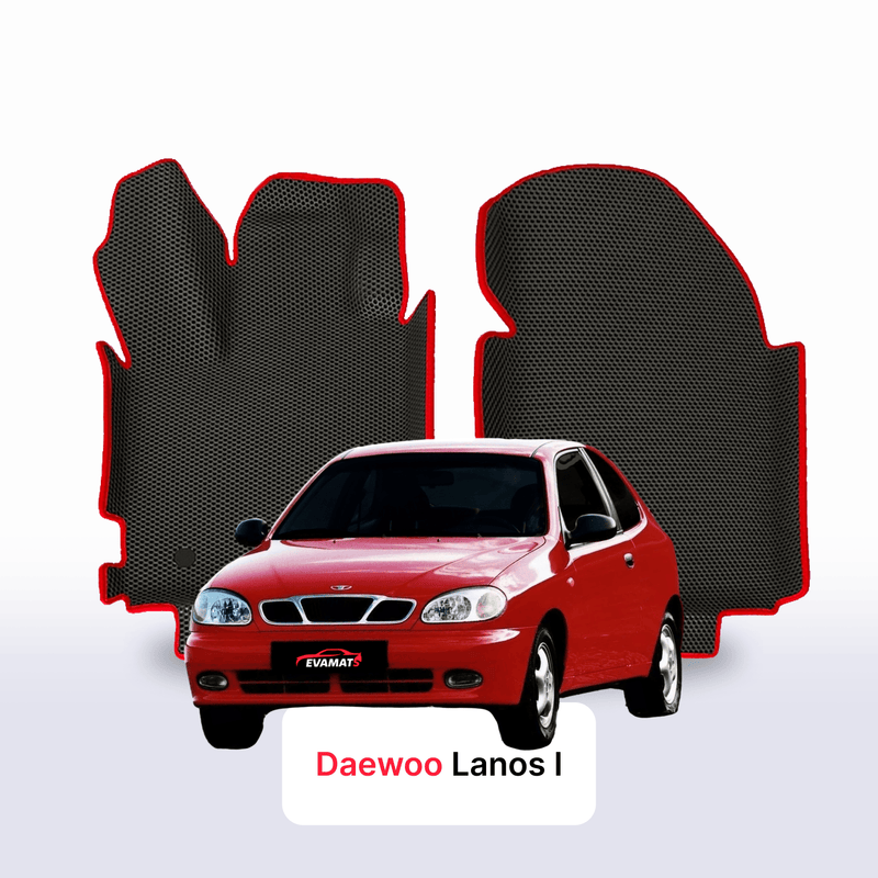 EVA auto paklāji Daewoo Lanos 1 paaudze 1997-2020 gads HEČBEKS 3 durvju