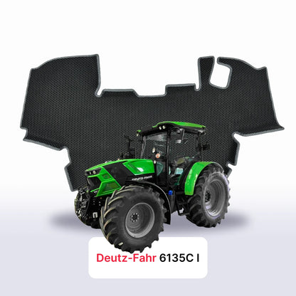 EVA auto paklāji Deutz-Fahr 6135C 1 paaudze 2014-2026 gads TRAKTORS