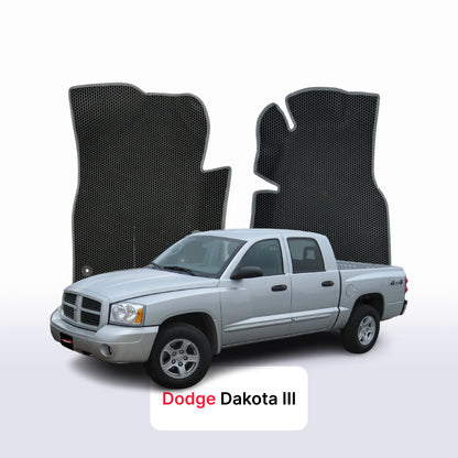 EVA auto paklāji Dodge Dakota 3 paaudze 2004-2011 gads Pick-Up double cabin