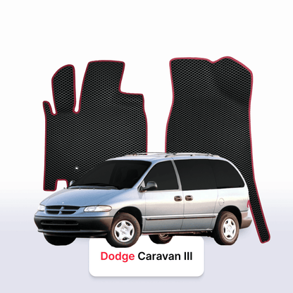 EVA auto paklāji Dodge Caravan 3 paaudze 1995-2000 gads MINIVENS