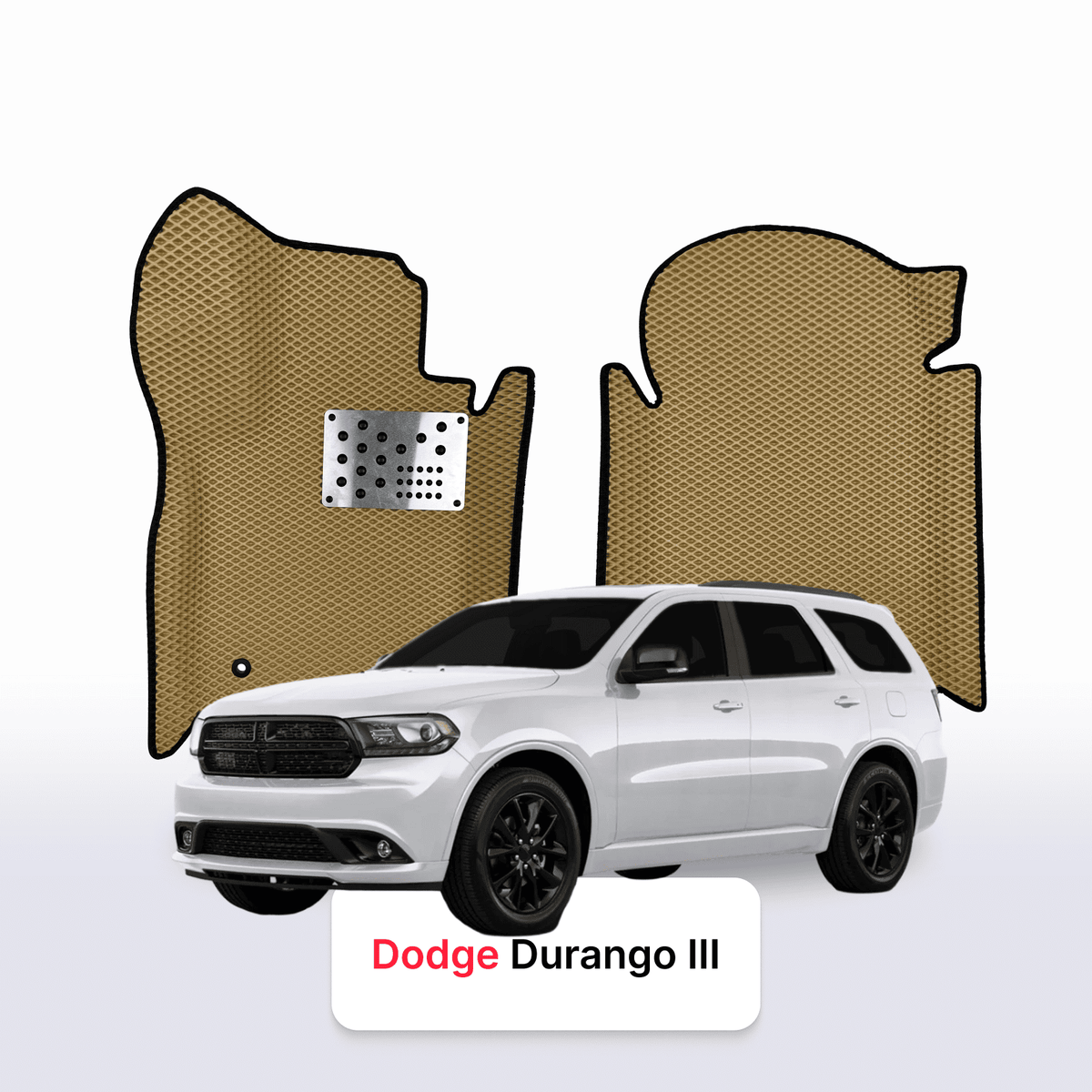 EVA auto paklāji Dodge Durango 3 paaudze 2010-2028 gads SUV
