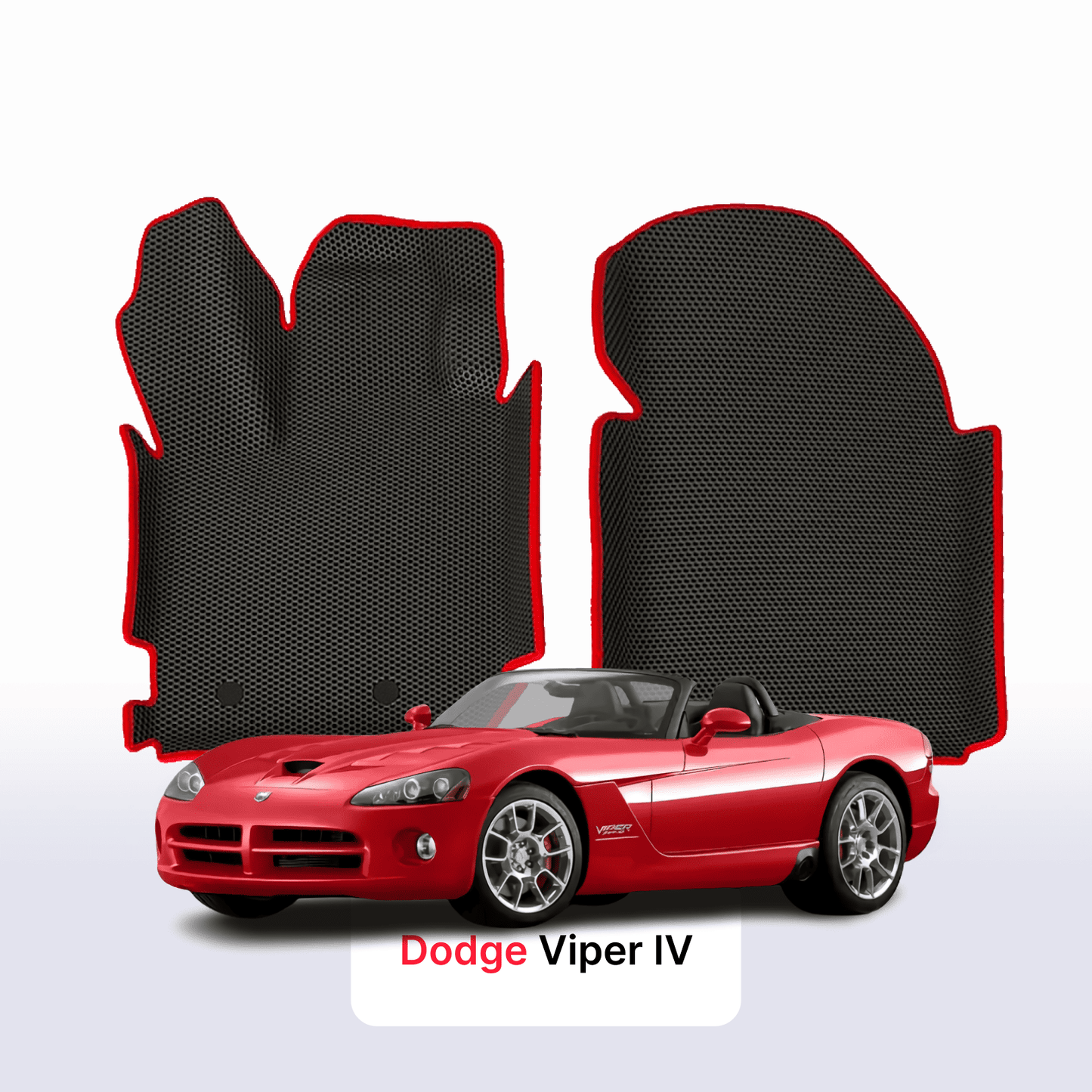 EVA auto paklāji Dodge Viper 4 paaudze 2007-2010 gads RODSTERS