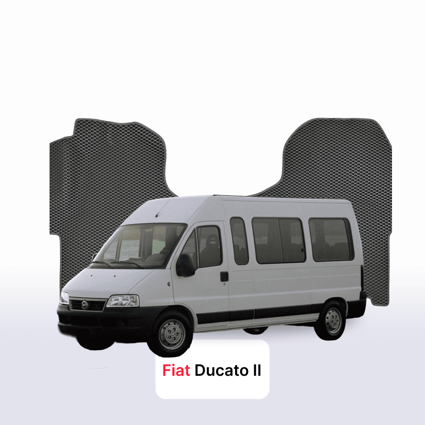 EVA auto paklāji FIAT Ducato 2 paaudze 1994-2007 gads AUTOBUSS
