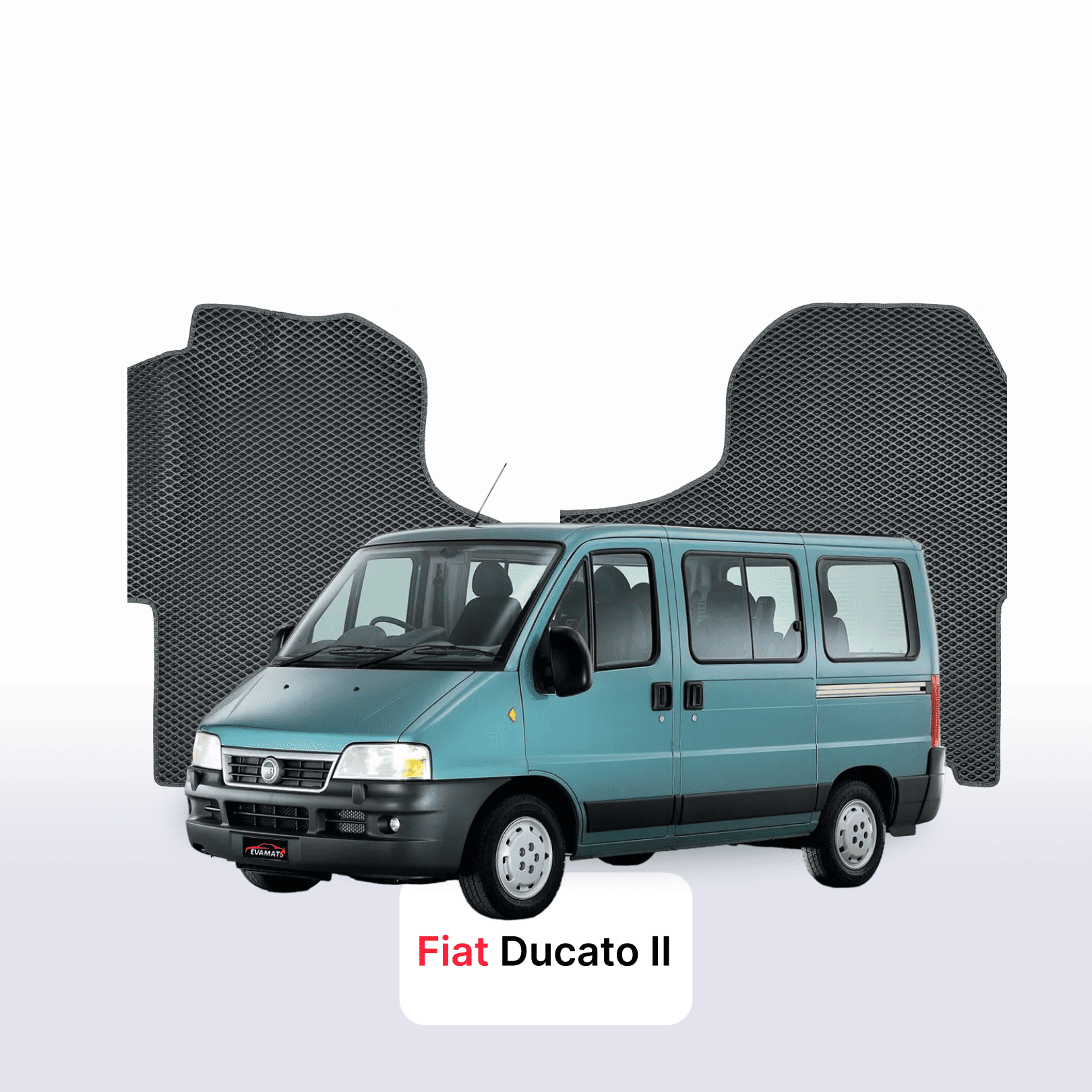 EVA auto paklāji FIAT Ducato 2 paaudze 1994-2007 gads MINIVENS