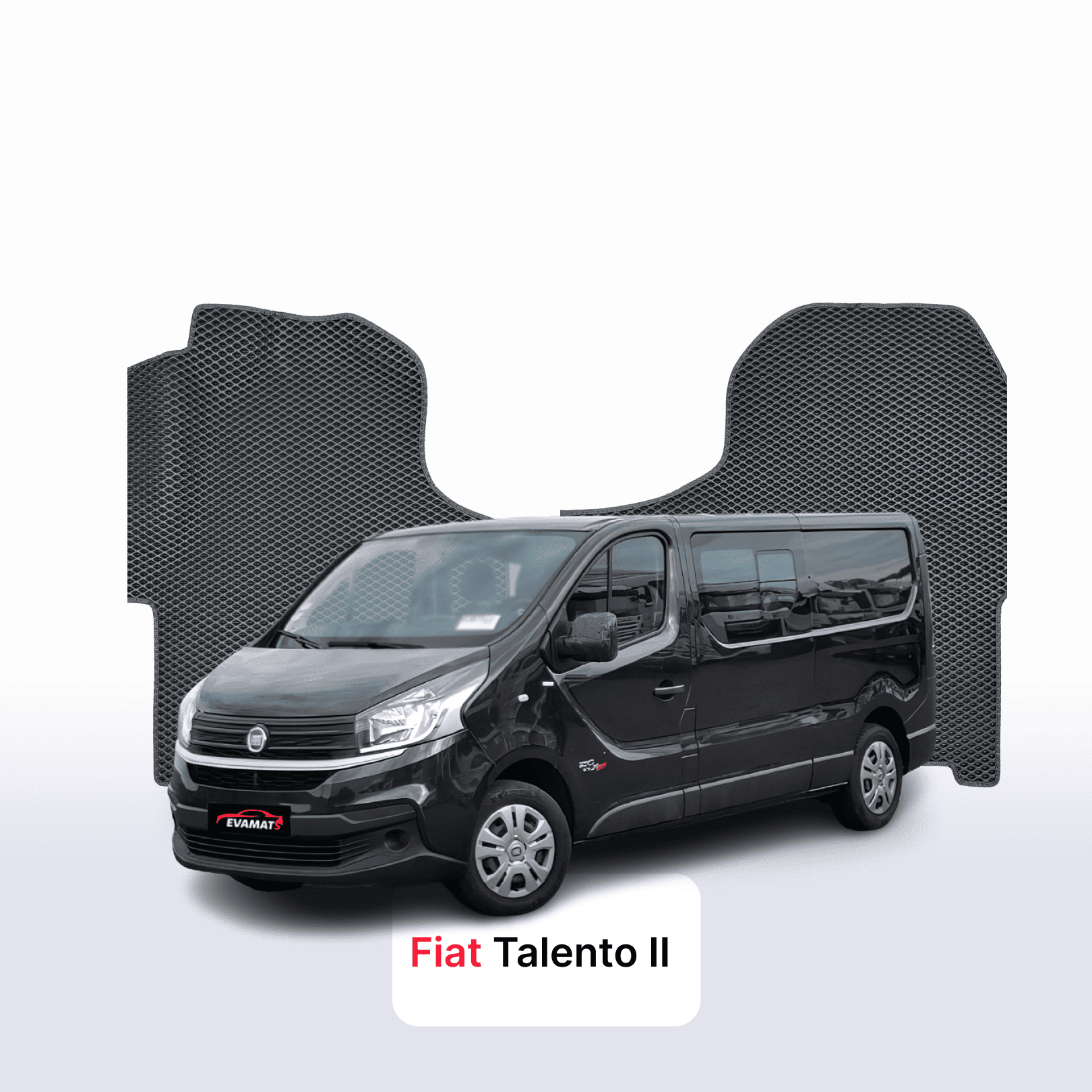 EVA auto paklāji FIAT Talento 2 paaudze 2016-2020 gads MINIVENS