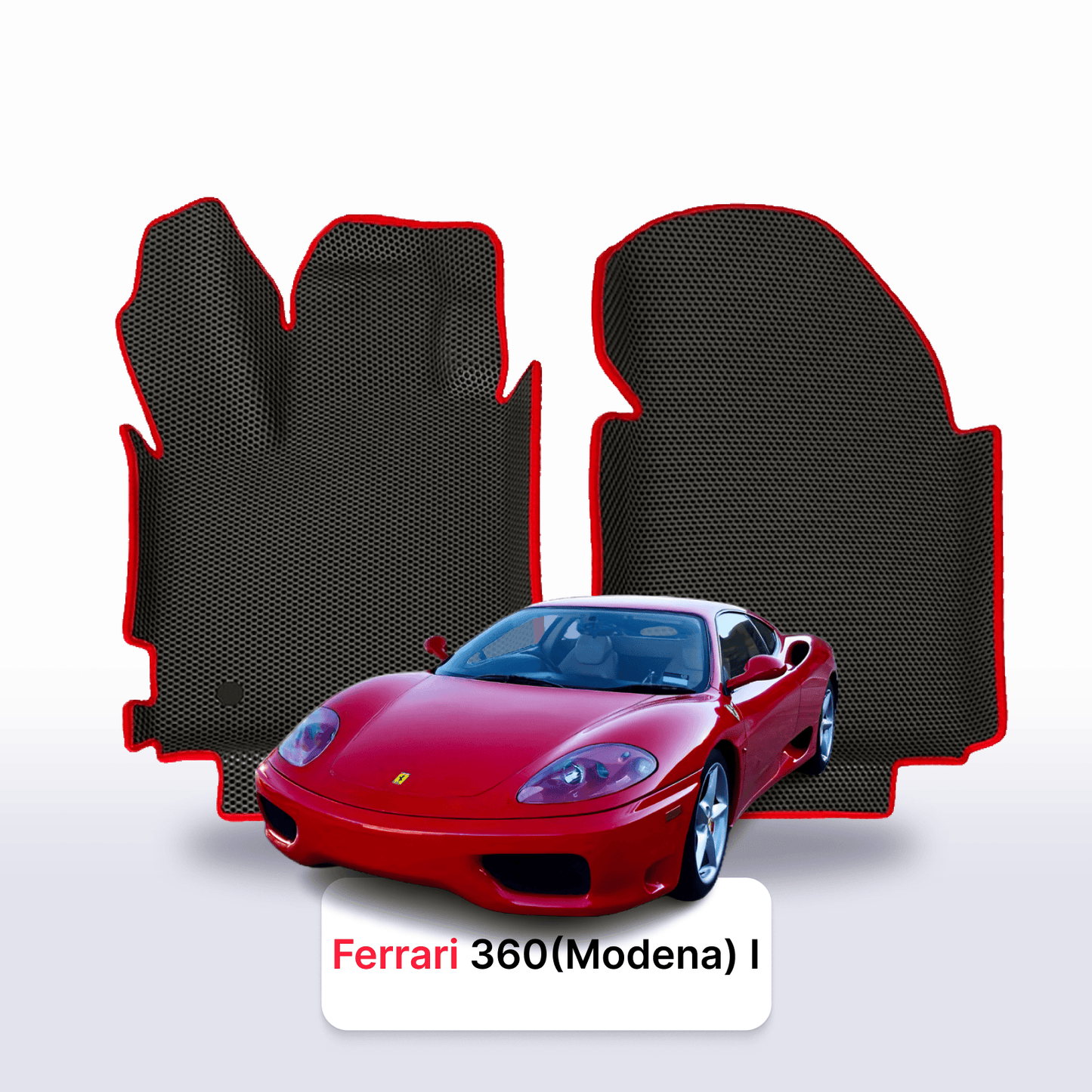 EVA auto paklāji Ferrari 360 (Modena) 1 paaudze 1999-2005 gads KUPEJA