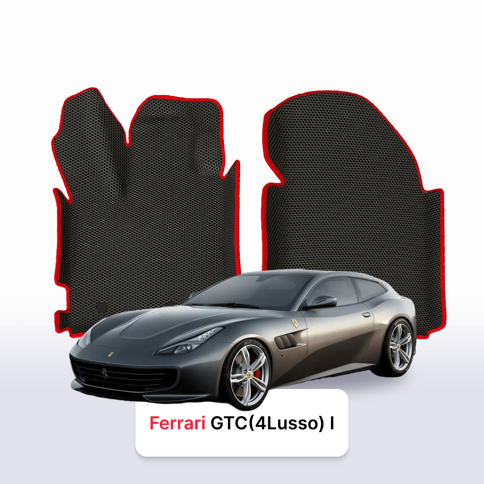 EVA auto paklāji Ferrari GTC (4Lusso) 1 paaudze 2016-2020 gads HEČBEKS 3 durvju