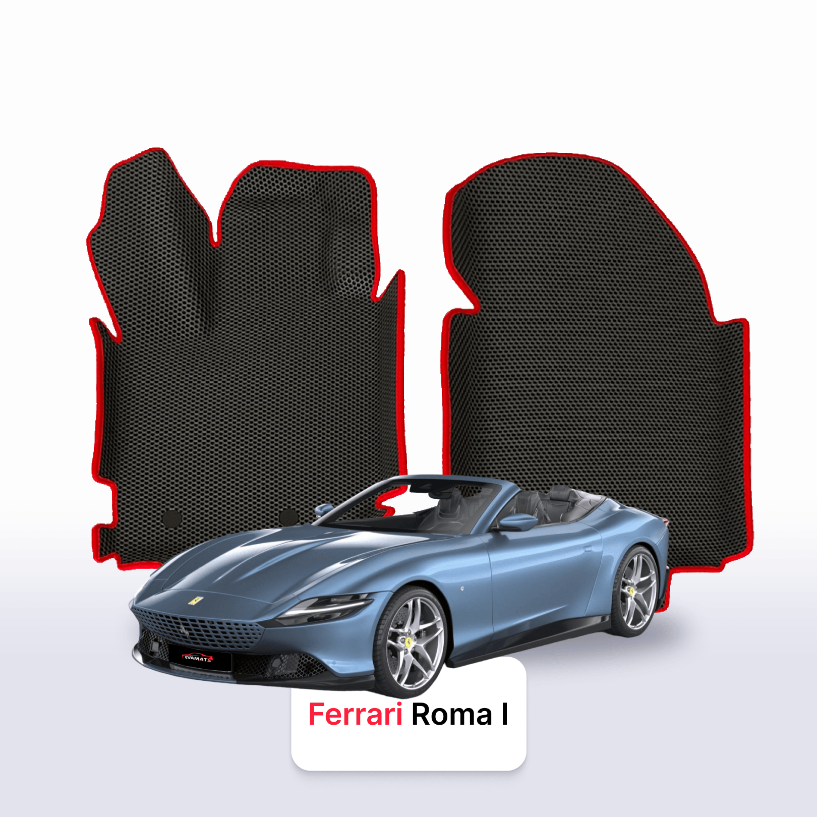 EVA auto paklāji Ferrari Roma(Spider) 1 paaudze 2019-2025 gads RODSTERS