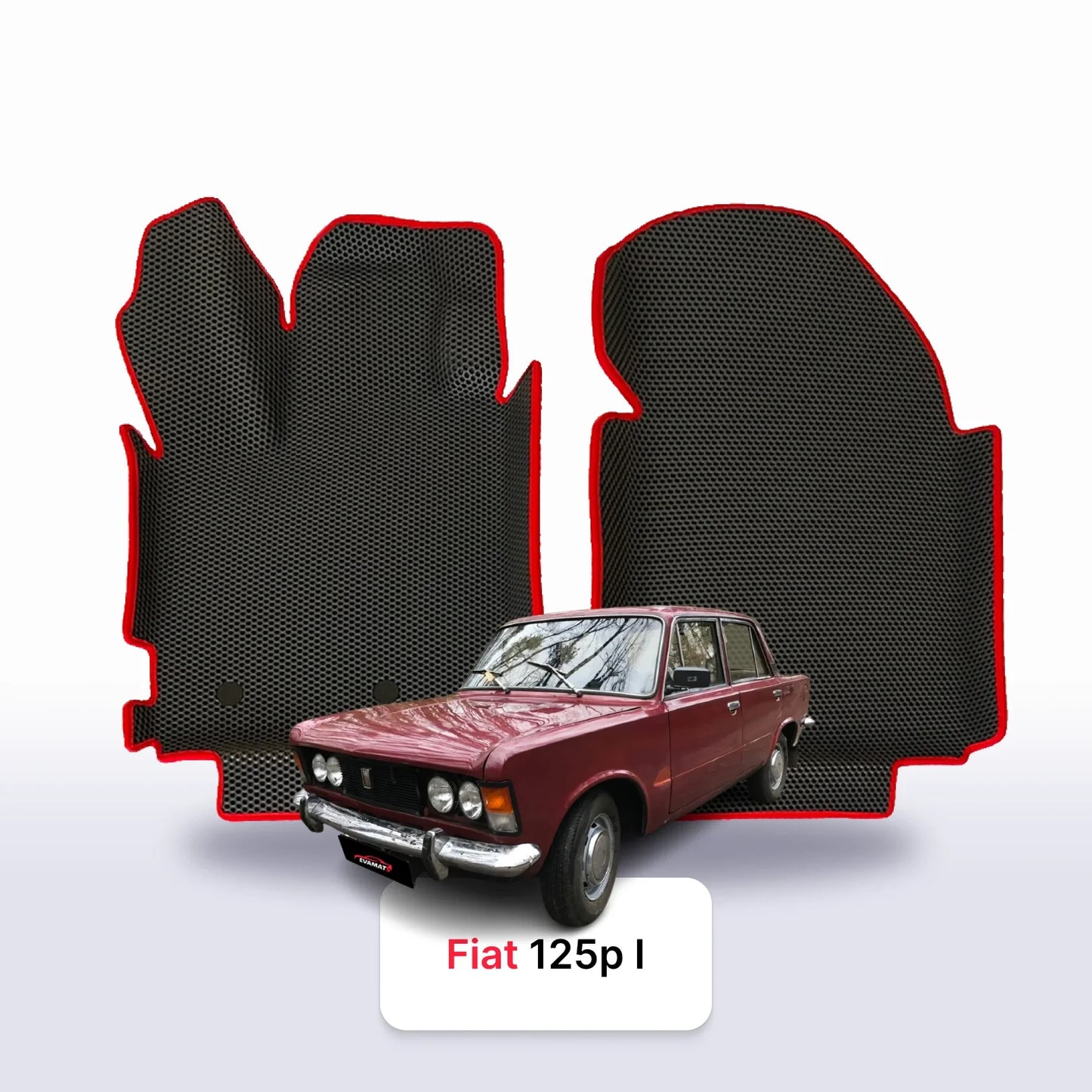 EVA auto paklāji Fiat 125p 1 paaudze 1967-1991 gads SEDANS
