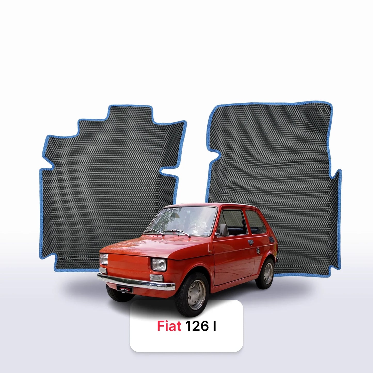 EVA auto paklāji Fiat 126 1 paaudze 1972-2000 gads HEČBEKS 3 durvju