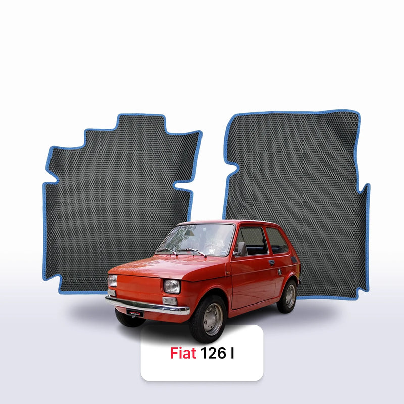 EVA auto paklāji Fiat 126 1 paaudze 1972-2000 gads HEČBEKS 3 durvju