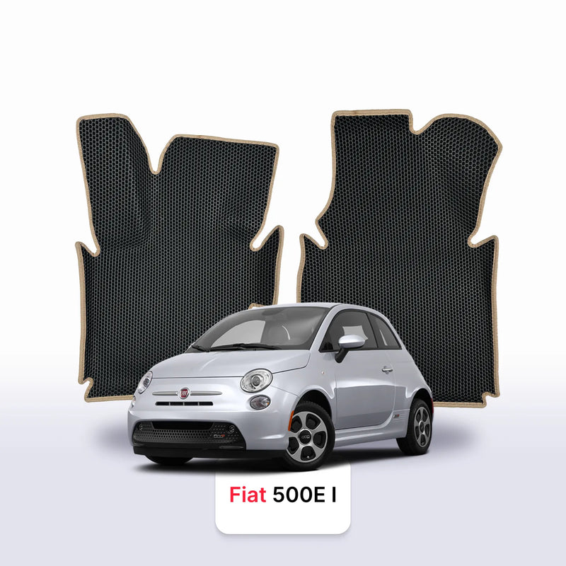 EVA auto paklāji Fiat 500e 1 paaudze 2013-2019 gads ELECTRIC HEČBEKS 3 DOOR