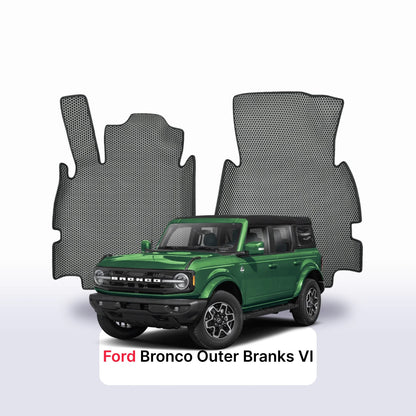 EVA auto paklāji Ford Bronco Outer Branks 6 paaudze 2021-2027 gads SUV