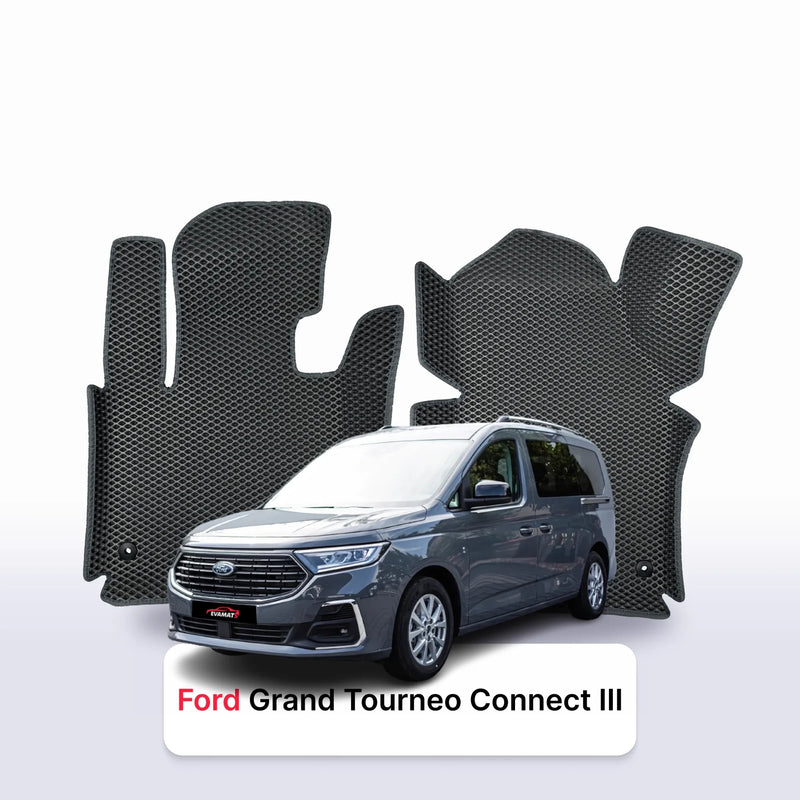 EVA auto paklāji Ford Grand Tourneo Connect 3 paaudze 2021-2027 gads MINIVENS 7  seater
