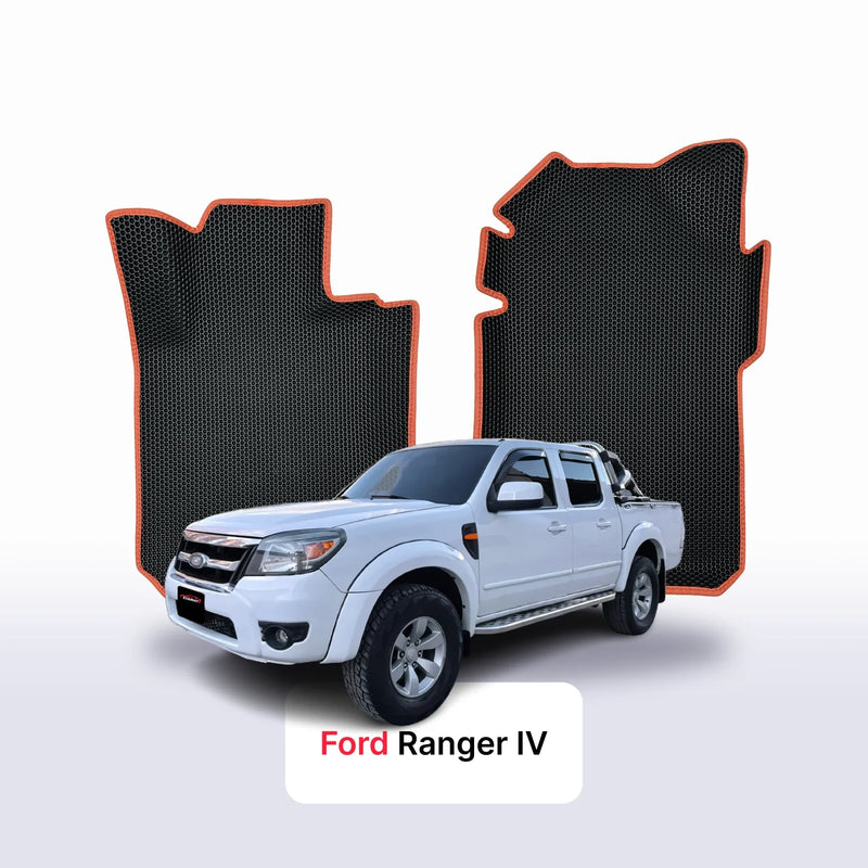 EVA auto paklāji Ford Ranger 4 paaudze 2006-2011 gads PICK-UP double cabin