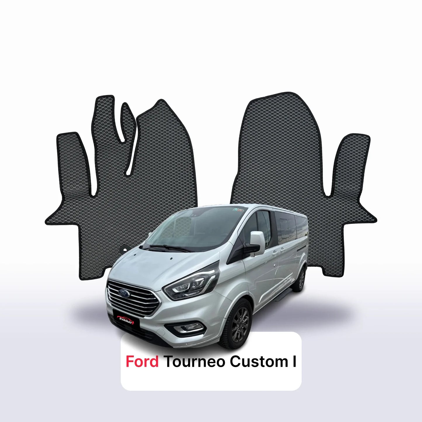 EVA auto paklāji Ford Tourneo Custom 1 paaudze 2012-2023 gads AUTOBUSS
