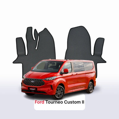 EVA auto paklāji Ford Tourneo Custom 2 paaudze 2023-2027 gads AUTOBUSS