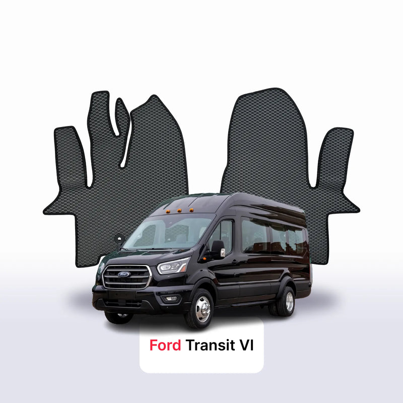 EVA auto paklāji Ford Transit 6 paaudze 2013-2028 gads AUTOBUSS 9 seater